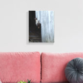 Alte Scheunentür Leinwand (Insitu (Wohnzimmer))