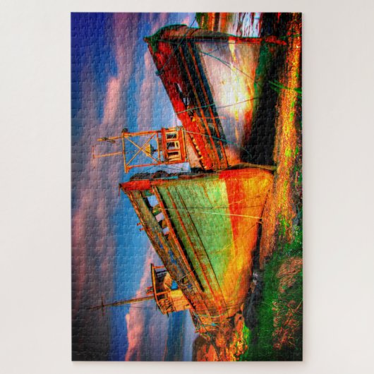 Alte Schiffe Puzzle (Vertikal)