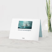 alte Schiffsgrüßkarte Karte (Rückseite)