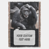 Alte Schimpanse-Hausdecke Decke (Vorderseite Vertikal)