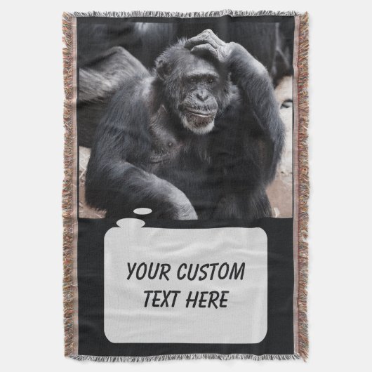 Alte Schimpanse-Hausdecke Decke (Vorderseite Vertikal)