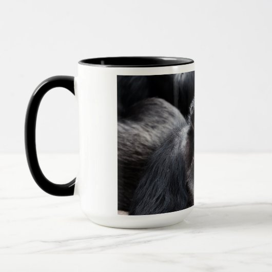 Alte Schimpansen-Tasse - wählen Sie Stil, Farbe Tasse (Links)