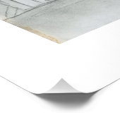 Alte Schlachthöfe von Vaugirard Paris Sketch Poste Poster (Ecke)