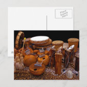Alte Schlagzeuge Postkarte (Vorne/Hinten)
