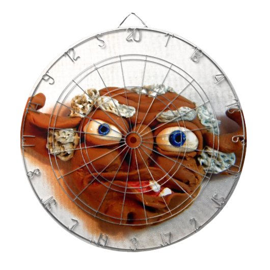 Alte Schleppangel I Dartscheibe (vorne)