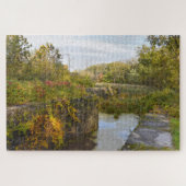 Alte Schleuse 19 des Erie-Kanals, New York Puzzle (Horizontal)