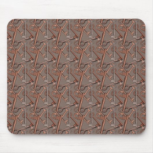 Alte Schlüssel Mousepad (Vorne)