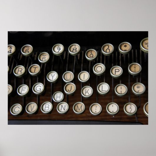 Alte Schlüssel Poster (Vorne)