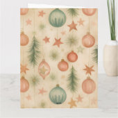 Alte Schmuckkarte Karte (Rückseite)