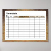 alte schmutzige Leinwand Poster (Vorne)