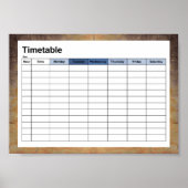 alte schmutzige Leinwand Poster (Vorne)