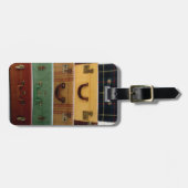 ALTE, SCHNELLE GEPÄCKSPIEGELTAG ODER GOLFBAG GEPÄCKANHÄNGER (Vorderseite horizontal)