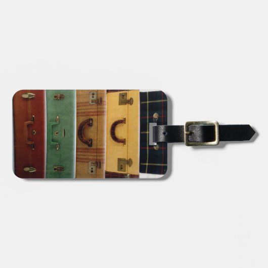 ALTE, SCHNELLE GEPÄCKSPIEGELTAG ODER GOLFBAG GEPÄCKANHÄNGER (Vorderseite horizontal)