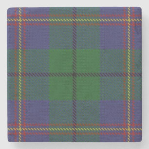 Alte Schotte Tavern Clan Carmichael Tartan Steinuntersetzer