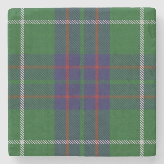 Alte Schotte Tavern Clan MacIntyre Tartan Steinuntersetzer (Vorderseite)