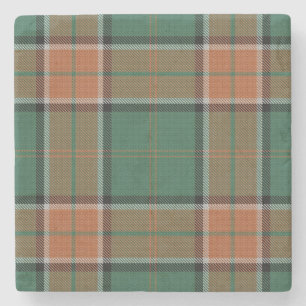 Alte Schotte Taverne Clan Pollock Tartan Steinuntersetzer