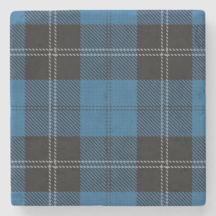 Alte Schotte Taverne Clan Ramsay Blue Jagd Tartan Steinuntersetzer