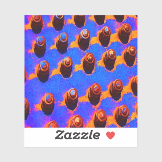 Alte Schrauben Aufkleber (Blatt)