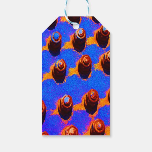 Alte Schrauben Geschenkanhänger (Rückseite)