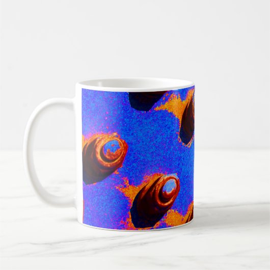 Alte Schrauben Kaffeetasse (Links)