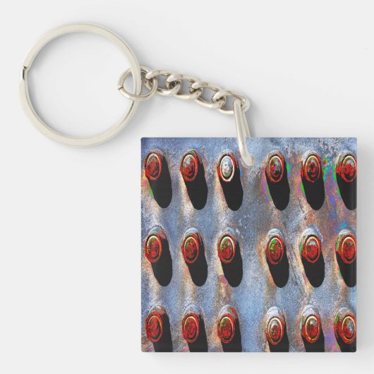 Alte Schrauben Schlüsselanhänger (Vorderseite)