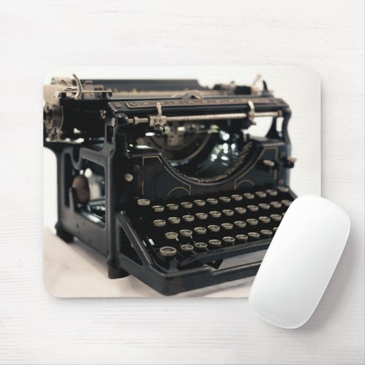 Alte Schreibmaschine Mousepad (Mit Mouse)