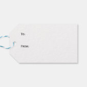 Alte Schreibmaschinen Tastenkombinationen für benu Geschenkanhänger (Rückseite Horizontal)