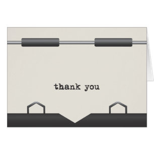 Alte Schreibmaschinenbotschaften