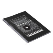 Alte Schulangesagtes Notizblock (Rechte Seite)