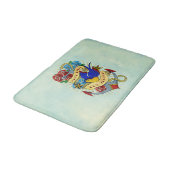 Alte Schulanker Badematte (Schrägansicht)