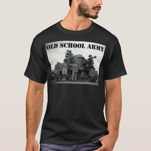 Alte Schularmee T-Shirt (Vorderseite)