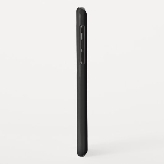 Alte Schuldrehskala-Telefon-Schwarzes Case-Mate iPhone Hülle (Hinten/Links)