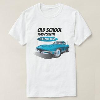 Alte Schule 1965 Stingray Corvette T-Shirt