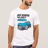 Alte Schule 1965 Stingray Corvette T-Shirt (Vorderseite)