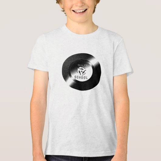 Alte Schule 45 Vinyl Record T - Shirt (Vorderseite)