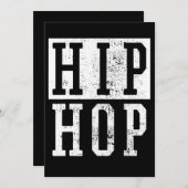 Alte Schule 90er 90er Jahre Hip Hop Rap Damiseta Einladung (Vorne/Hinten)