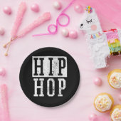 Alte Schule 90er 90er Jahre Hip Hop Rap Damiseta Pappteller (Party)