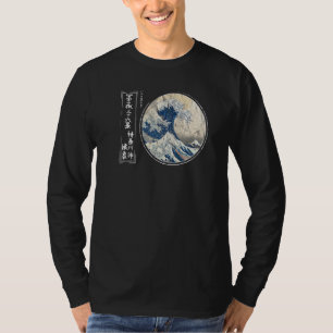 Alte Schule Authentische Japanische Kanagawa Die G T-Shirt