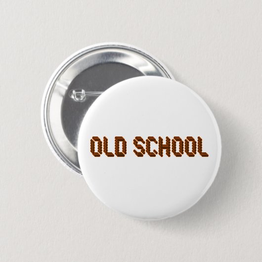 Alte Schule Button (Vorne & Hinten)