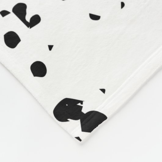 Alte Schule Button Up Girl Fleecedecke (Ecke)