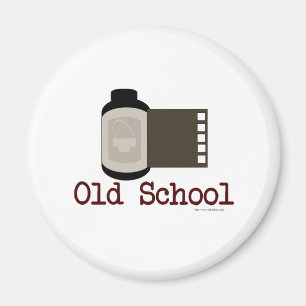 Alte Schule Film Fan Magnet