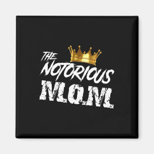Alte Schule Funny Hip Hop Mütter Tag Notorische Ma Magnet