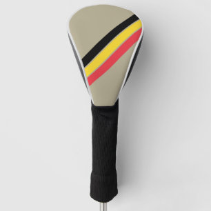 Alte Schule gestreifter 70er 80er Retro Racing Str Golf Headcover