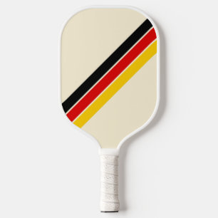 Alte Schule gestreifter 70er 80er Retro Racing Str Pickleball Schläger