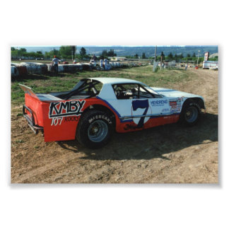Alte Schule Gregg Racing Fotodruck