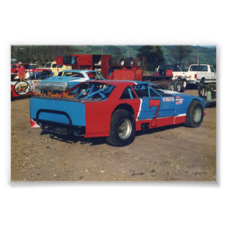 Alte Schule Gregg Racing Fotodruck