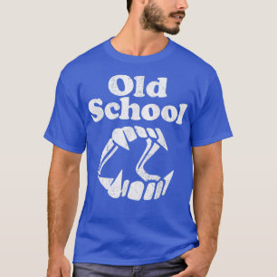 Alte Schule Halloween Vampire Plastikzangen 70er 8 T-Shirt