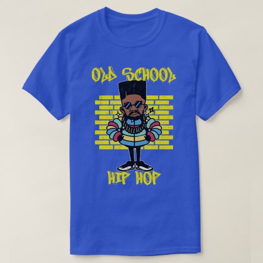 Alte Schule Hip Hop Graffiti T-Shirt (Design vorne)