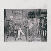 Alte Schule in Pennsylvania Postkarte (Vorderseite)