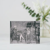 Alte Schule in Pennsylvania Postkarte (Stehend Vorderseite)